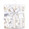 image:imageHudson Baby Unisex Baby Cotton Poly Flannel Burp Cloths Bundle Teddy Bears One SizeNeutral Safari