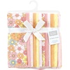 image:imageHudson Baby Unisex Baby Cotton Poly Flannel Burp Cloths Bundle Teddy Bears One SizePeace Love Flowers