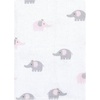 image:imageHudson Baby Unisex Baby Cotton Poly Flannel Burp Cloths Bundle Teddy Bears One SizePink Gray Elephant
