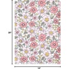 image:imageHudson Baby Unisex Baby Cotton Poly Flannel Burp Cloths Bundle Teddy Bears One SizePink Yellow Pretty Floral
