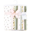 image:imageHudson Baby Unisex Baby Cotton Poly Flannel Burp Cloths Bundle Teddy Bears One SizeSage Floral