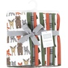 image:imageHudson Baby Unisex Baby Cotton Poly Flannel Burp Cloths Bundle Teddy Bears One SizeWild Forest