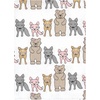 image:imageHudson Baby Unisex Baby Cotton Poly Flannel Burp Cloths Bundle Teddy Bears One SizeWild Forest Pink