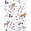 image:imageHudson Baby Unisex Baby Cotton Poly Flannel Burp Cloths Bundle Teddy Bears One SizeWoodland Floral