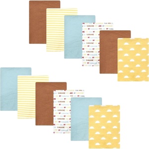 image:imageHudson Baby Unisex Baby Cotton Poly Flannel Burp Cloths Bundle Teddy Bears One SizeMy Sunshine