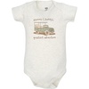 image:imageHudson Baby Infant Boys Cotton Bodysuits 5Pack Beige Safari 1824 Months