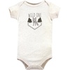 image:imageHudson Baby Unisex Baby Cotton Bodysuits Wild One Wolf 36 Months