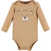 image:imageHudson Baby Unisex Baby Cotton BodysuitsDream Big Teddy