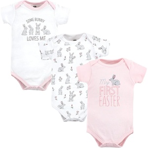 image:imageHudson Baby Baby Girls 3pc Cotton BodysuitsSome Bunny