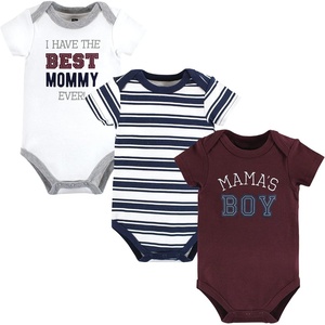 image:imageHudson Baby Unisex Baby Cotton Bodysuits Mamas Boy 69 Months