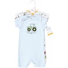 image:imageHudson Baby Unisex Cotton RompersTractor