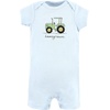 image:imageHudson Baby Unisex Cotton RompersTractor