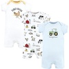 image:imageHudson Baby Unisex Cotton RompersTractor