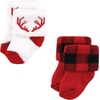 image:imageTouched by Nature Unisex Baby Organic Cotton Bodysuits12 Days of Christmas Santa