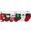 image:imageTouched by Nature Unisex Baby Organic Cotton Bodysuits12 Days of Christmas Santa
