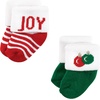 image:imageTouched by Nature Unisex Baby Organic Cotton Bodysuits12 Days of Christmas Santa