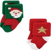 image:imageTouched by Nature Unisex Baby Organic Cotton Bodysuits12 Days of Christmas Santa