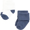 image:imageTouched by Nature Unisex Baby Organic Cotton BodysuitsBlue Green Heel Toe