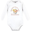 image:imageHudson Baby Baby Cotton Bodysuit Pant and Shoe SetPeace Love Flowers