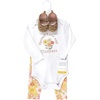 image:imageHudson Baby Baby Cotton Bodysuit Pant and Shoe SetPeace Love Flowers