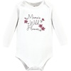 image:imageHudson Baby Baby Cotton Bodysuit Pant and Shoe SetPlum Wildflower