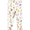 image:imageHudson Baby Baby Cotton Bodysuit Pant and Shoe SetSoft Painted Floral