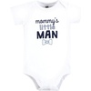 image:imageHudson Baby Infant Boy Cotton Bodysuits Mommys Little Man Bow Tie 1824 Months
