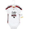 image:imageHudson Baby Unisex Baby Cotton Bodysuits Buffalo Plaid Family 912 Months