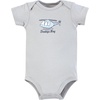 image:imageHudson Baby Infant Boy Cotton Bodysuits Born To Fly 03 Months