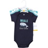 image:imageHudson Baby Unisex Baby Cotton Bodysuits Sea Characters 69 Months