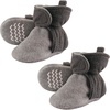 Charcoal and Gray Fleece