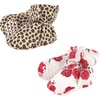 image:imageHudson Baby Cozy Warm Toddler Slipper Booties with Non Skid Bottom  Casual SlippersRose Leopard