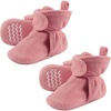 image:imageHudson Baby Cozy Warm Toddler Slipper Booties with Non Skid Bottom  Casual SlippersStrawberry Fleece