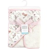 image:imageHudson Baby Unisex Baby Cotton Hooded Towel and Washcloth Forest Animals One SizeEnchanted Forest