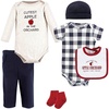 image:imageHudson Baby Unisex Baby Cotton Layette SetApple Orchard