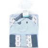 image:imageHudson Baby Unisex Baby Hooded Towel and Five Washcloths Gray Pink Elephant One SizePirate Elephant