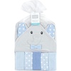 image:imageHudson Baby Unisex Baby Hooded Towel and Five Washcloths Gray Pink Elephant One SizeWhite Dots Gray Elephant