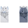 Blue Dots Gray Elephant Sailor Elephant