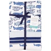 image:imageHudson Baby Unisex Baby Cotton Polyester Flannel Receiving Blankets 4Pack Wispy Wild Flower Bunny One SizeBorn to Fly