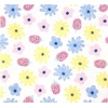 image:imageHudson Baby Unisex Baby Cotton Polyester Flannel Receiving Blankets 4Pack Wispy Wild Flower Bunny One SizeFlowers and Strawberries