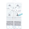 image:imageHudson Baby Unisex Baby Cotton Polyester Flannel Receiving Blankets 4Pack Wispy Wild Flower Bunny One SizeKoala Stripe