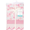 image:imageHudson Baby Unisex Baby Cotton Polyester Flannel Receiving Blankets 4Pack Wispy Wild Flower Bunny One SizePink Daisies