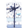image:imageHudson Baby Unisex Baby Cotton Polyester Flannel Receiving Blankets 4Pack Wispy Wild Flower Bunny One SizeSunshine and Sailboats