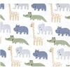 image:imageHudson Baby Unisex Baby Cotton Polyester Flannel Receiving Blankets 4Pack Wispy Wild Flower Bunny One SizeWild Leaf Safari
