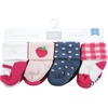 image:imageHudson Baby Baby 8pack Cotton Rich Newborn and Terry SocksPink Strawberry
