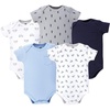image:imageHudson Baby Unisex Baby Cotton Bodysuits 5packBasic Paper Airplane