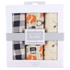 image:imageHudson Baby Unisex Baby Cotton Muslin Swaddle Blankets Blue Sheep 2PackForest