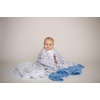 image:imageHudson Baby Unisex Baby Cotton Muslin Swaddle Blankets Blue Sheep 2PackFoxes