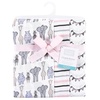 image:imageHudson Baby Unisex Baby Cotton Muslin Swaddle Blankets Blue Sheep 2PackPink Gray Safari