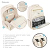 image:imageHudson Baby Unisex Baby Premium Diaper Bag Backpack and Changing Pad Red One SizeBeige